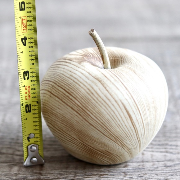 Vintage wooden Apple - Picture 3 of 6